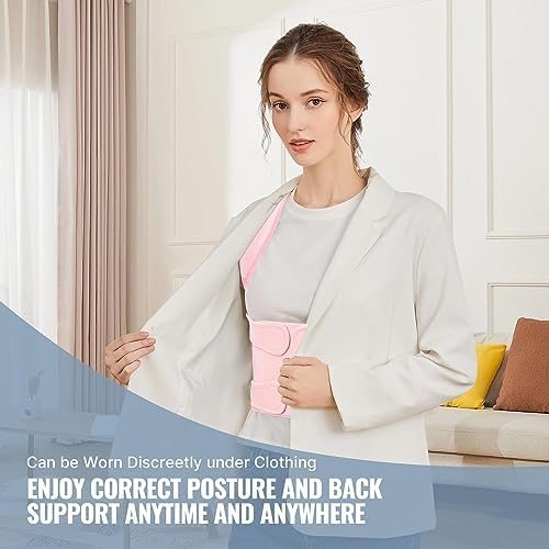 Adjustable Posture Corrector Belt Back Brace for Women and Men, Full Back Support, Shoulder Straightener for Hunchback, Scoliosis, Lumbar, Spine