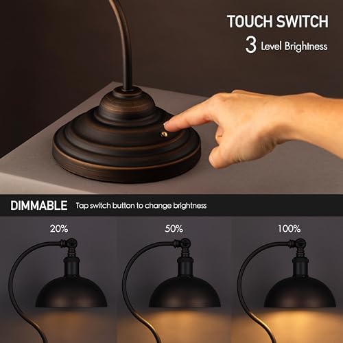 O'Bright Bankers - Cordless LED Table Lamp (Oil Rubbed Bronze)