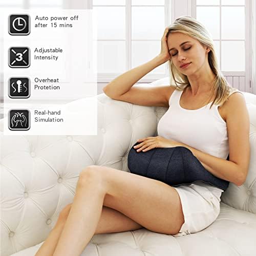 Mo Cuishle Women Men Gifts, Shiatsu Back Shoulder & Neck Massager with Heat