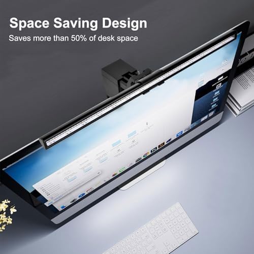 40cm Computer Monitor Lamp, No Screen Glare Light Bar Eye Caring USB Lamp