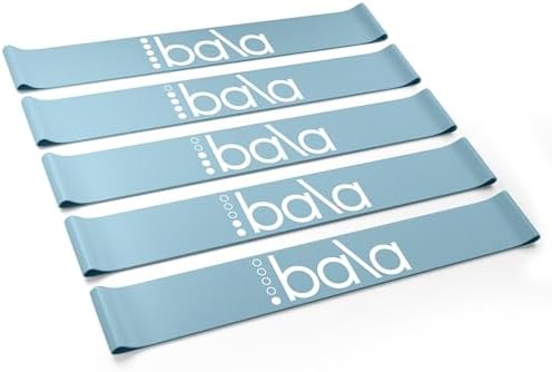 Bala Bands Resistance Bands, Elastic Booty Bands for Home Workouts, 5 Pack