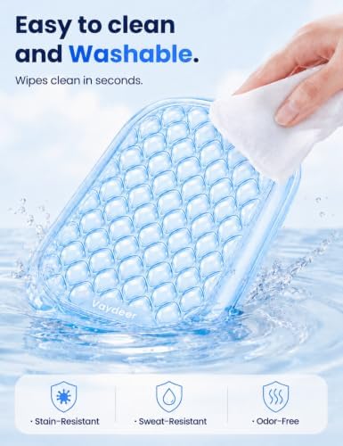 Vaydeer Clear Gel Elbow Pad for Desk, Ergonomic Arm Rest Cushion