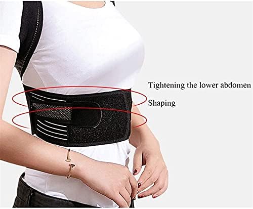 Full Back Posture Corrector for Women, Men & Kids, Kyphosis Thoracic Shoulder Back Waist Support Brace,Hunchback (Size : Small)