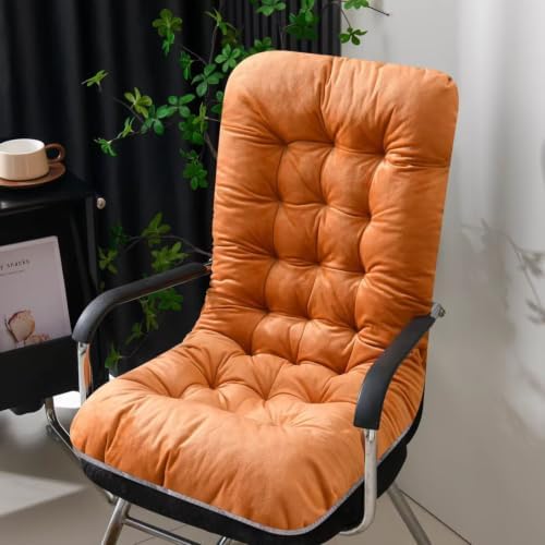 Velvet Office Chair Cushion Desk Cushions with Back Support, 17.7x37 IN