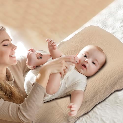 Baby Lounger Newborn 0-24 Months, Home and Travel Infant Cushion-Coffee