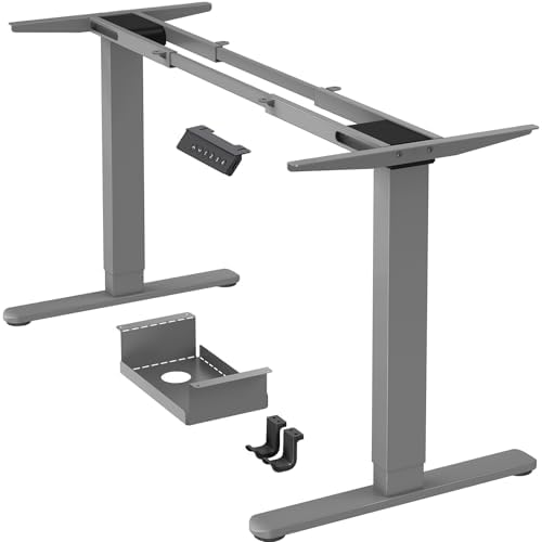 ErGear Dual Motor Standing Desk Legs for 44-90 inch Desktops, 264 lbs