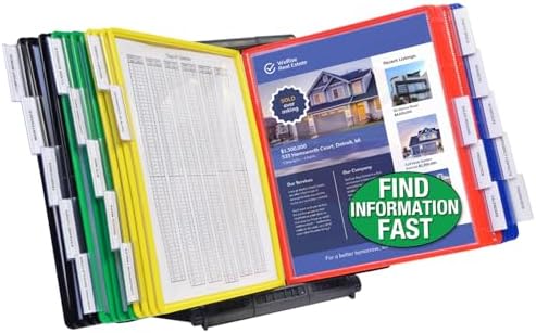 Ultimate Office AdjustaView Expandable Desk Reference Display Organizer 20C