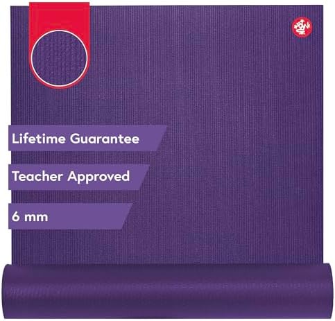Manduka PRO Yoga Mat - 6mm | Lifetime Durability | Hygienic Construction | Premium Studio Quality | Teacher Approved