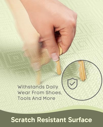 Ophanie Kitchen Mats for Floor,3/4 inch Thick,20x39 Anti Fatigue Cushioned Mat,Kitchen Rugs,Waterproof,Comfort Ergonomic Standing Mat for Office,Home,Sink with 99+ Pairs of Anti-Slip Bottom Ridges