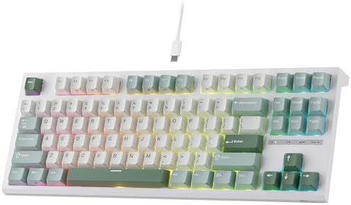 RK ROYAL KLUDGE C87 Hall Effect Mechanical Gaming Keyboard, Magnetic Switch