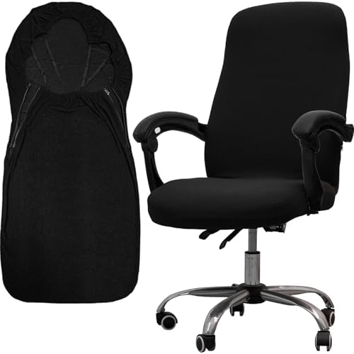 Melaluxe Office Chair Cover, Universal Stretch Desk Chair Cover, Computer Chair Slipcovers