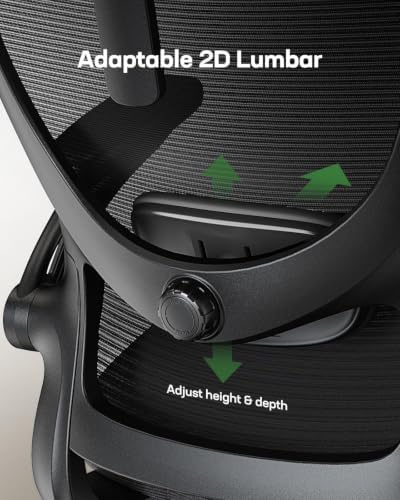 Marsail Ergonomic Office Chair with 3D Armrests, Pack of 10