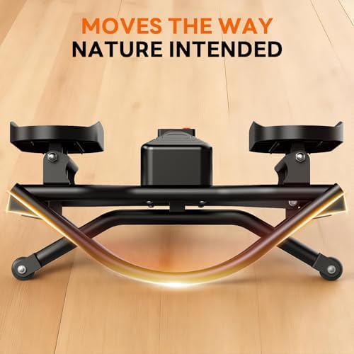 ERGOLIFE Rock Stepper Side to Side, Rocking Stair Stepper for Home Exercise