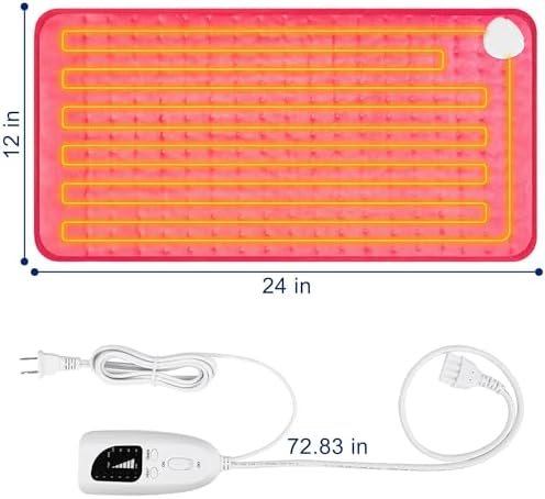 Electric Heating pad for Back Neck Shoulder Knee Arms Legs