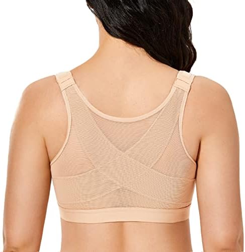 DELIMIRA Women's Front Closure Posture Support Bras