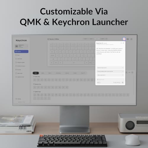 Keychron K3 Version 2 QMK 75% Wireless Low-Profile Mechanical Keyboard