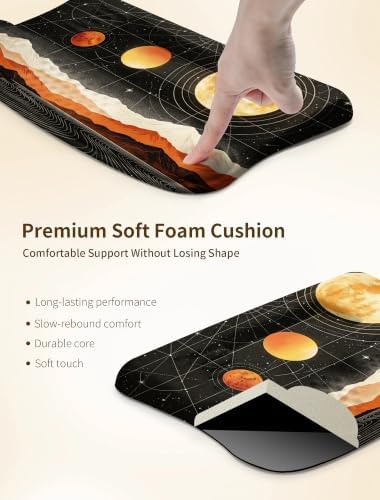 Ergonomic Keyboard Wrist Rest Pad with Wrist Support Moon Mountain