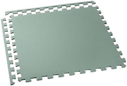 We Sell Mats 3/8" Thick Multipurpose EVA Foam Exercise Floor Mat, Interlocking Tiles, Anti-Fatigue for Home or Gym