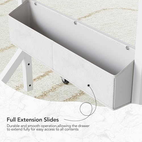 HUANUO Portable Standing Desk Adjustable Height, Mobile Stand Up Desk for Walking Pad and Treadmill, Rolling Computer Table with Wheels, 31.5"x15.75" Height 28.7"-46.1", Light Rustic
