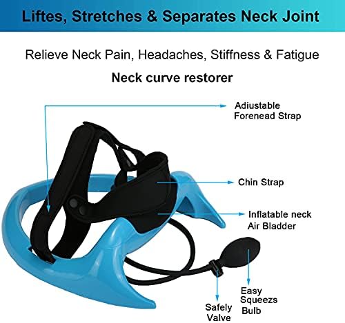 ECOGUN Posture Neck Exercising Cervical Spine Hydrator Pump - Relief for Stiffness, Restores Neck Curve