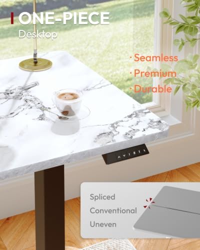 SANODESK 1'' Thick One-Piece 55 x 28'' Height Adjustable Standing Desk