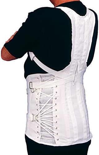 Truform-OTC Dorsolumbar Support for Spinal Posture Alignment, Lumbar Back Pain Relief and Adjustment, 38 Inch Hip