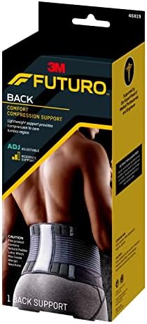 Futuro 46819ENR Comfort Compression Back Support, Adjustable