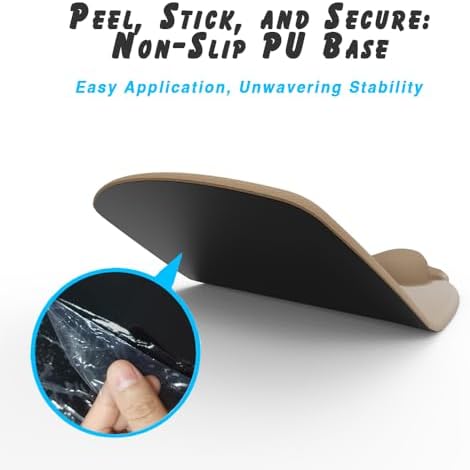 ErgoFlow Gel Wrist Rest Mouse Pad - Ergonomic Cushion for Desk, Cute Aesthetic Computer Decor for Women; Small Mousepad Mat&Laptop Pads - Office Home Support & Ergo Accessories Supplies(02Mocha Sand)