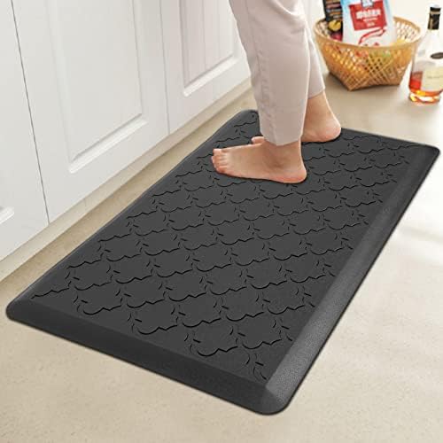 HEBE Anti Fatigue Kitchen Mats for Floor 17.3"x28", Cushioned Standing Mat
