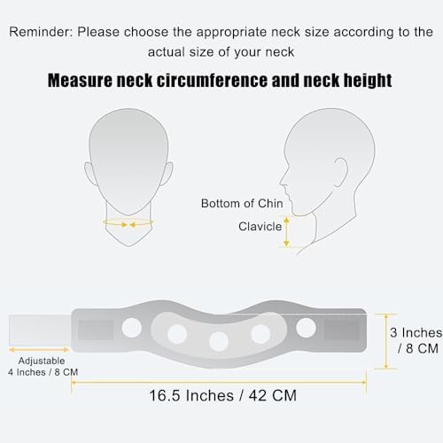 OULIGET Neck Pillow for Traveling,Neck Brace for Sleeping Upright,Soft Cervical Collar for Neck Pain and Strong Support,Portable Support Pillow for Airplane Car Office Home Rest