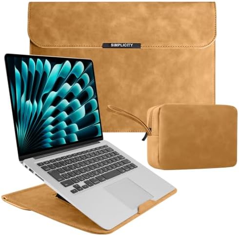 13-14 Inch Laptop Sleeve Case for MacBook Neo 13/Air 13.6/13 - Khaki