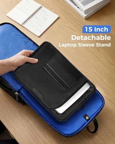 MATEIN 3 in 1 Mens Laptop Backpack Set with Detachable Workstation Sleeve