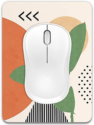 Dapesuom Small Mouse Pad, 6 x 8 Inch Thick Rubber Premium-Textured Non-Slip Portable & Washable Mini Mouse Mat for Women Men Wireless Laptops Keyboard Tray Gaming Office Travel, Abstract Painting
