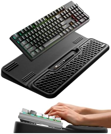 Vaydeer Extra Large Wrist Rest with Keyboard Stand, Ergonomic Keyboard Pad