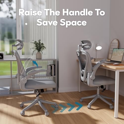 Ollega Ergonomic Office Chair with Memory Foam Seat, Computer Desk Chair