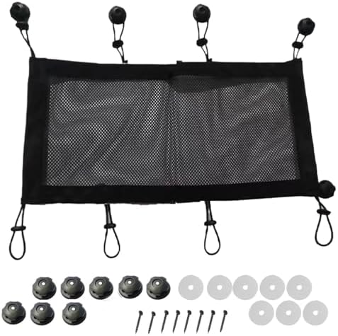 Cable Management Net Versatile Cord Tray Wire Storage Organization