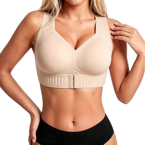 Posture Corrector Bra for Women Wireless Front Closure Full Coverage