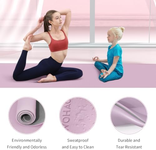 8mm Thick Yoga Mat Non Slip for Women Men