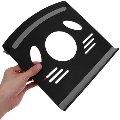 Foldable Laptop Stand for Computers, Ventilated ABS Silicone Desktop Rack