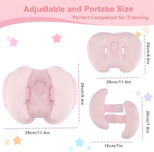 KAKIBLIN Baby Head Pillow, Baby Neck Support Pillow