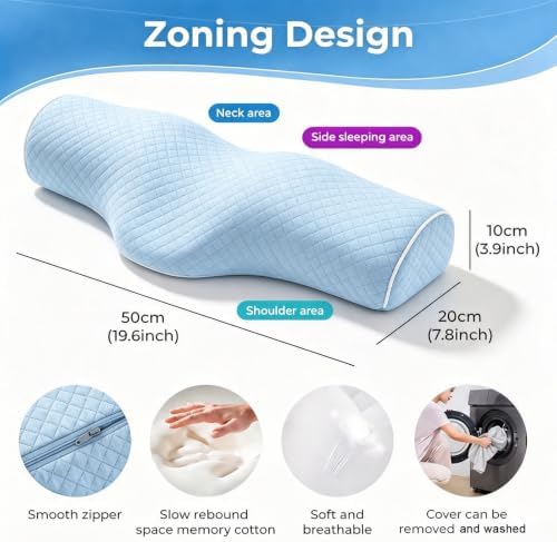 Cervical Pillows for Neck Pain Relief,Neck Pillow for Sleeping