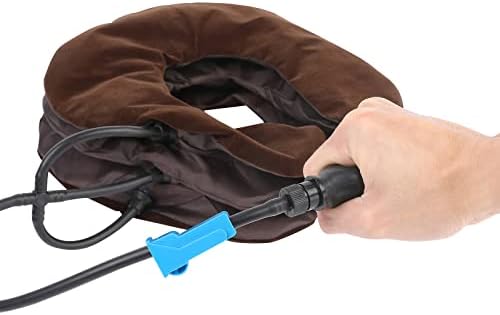 Cervical Neck Device Neck Support Traction Inflatable Air Pillow for Pain Relief