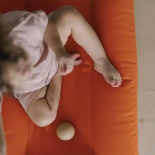 Baby Lounger Newborn 0-24 Months, Home and Travel Infant Cushion-Orange