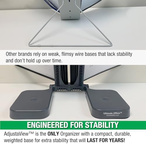 Ultimate Office AdjustaView Expandable Desk Reference Display Organizer 10C