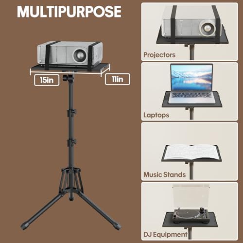 KOOV Projector Stand Adjustable Height 20" to 61"