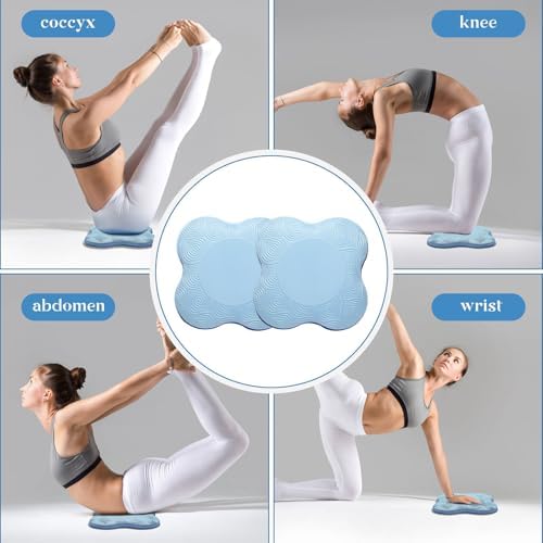 2-4 Pack Yoga Knee Pads, TPE Cushion for Pilates Exercise