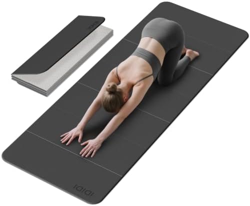 Foldable Yoga Mat Extra Large 74"×31.5"