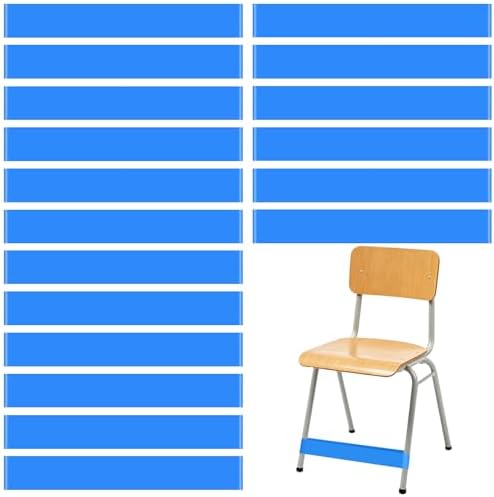 18 Pcs Classroom Chair Bands for Kids with Fidgety Feet,Stretchy Rubber Fidget Bands,Flexible Desks Stretch Foot Band ADHD Autism Tools for Students Sensory