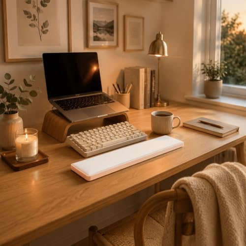 Keyboard Wrist Rest Ergonomic Memory Foam for Gaming, Laptop