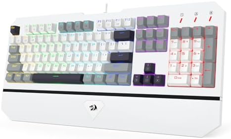 Redragon Wired Mechanical Gaming Keyboard, Linear Switches, Full Size